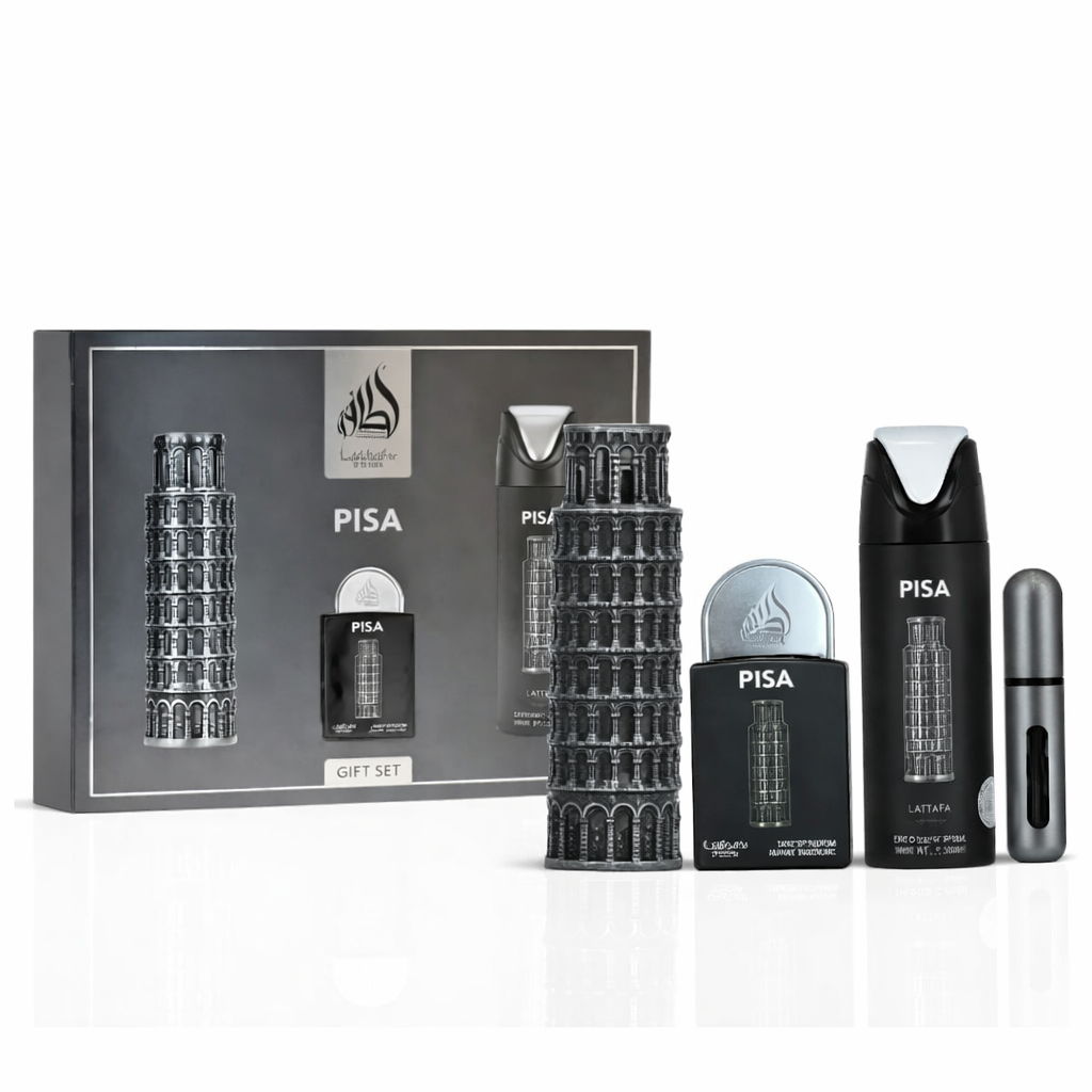 .ESTUCHE LATTAFA PISA GIFT SET 3PCS