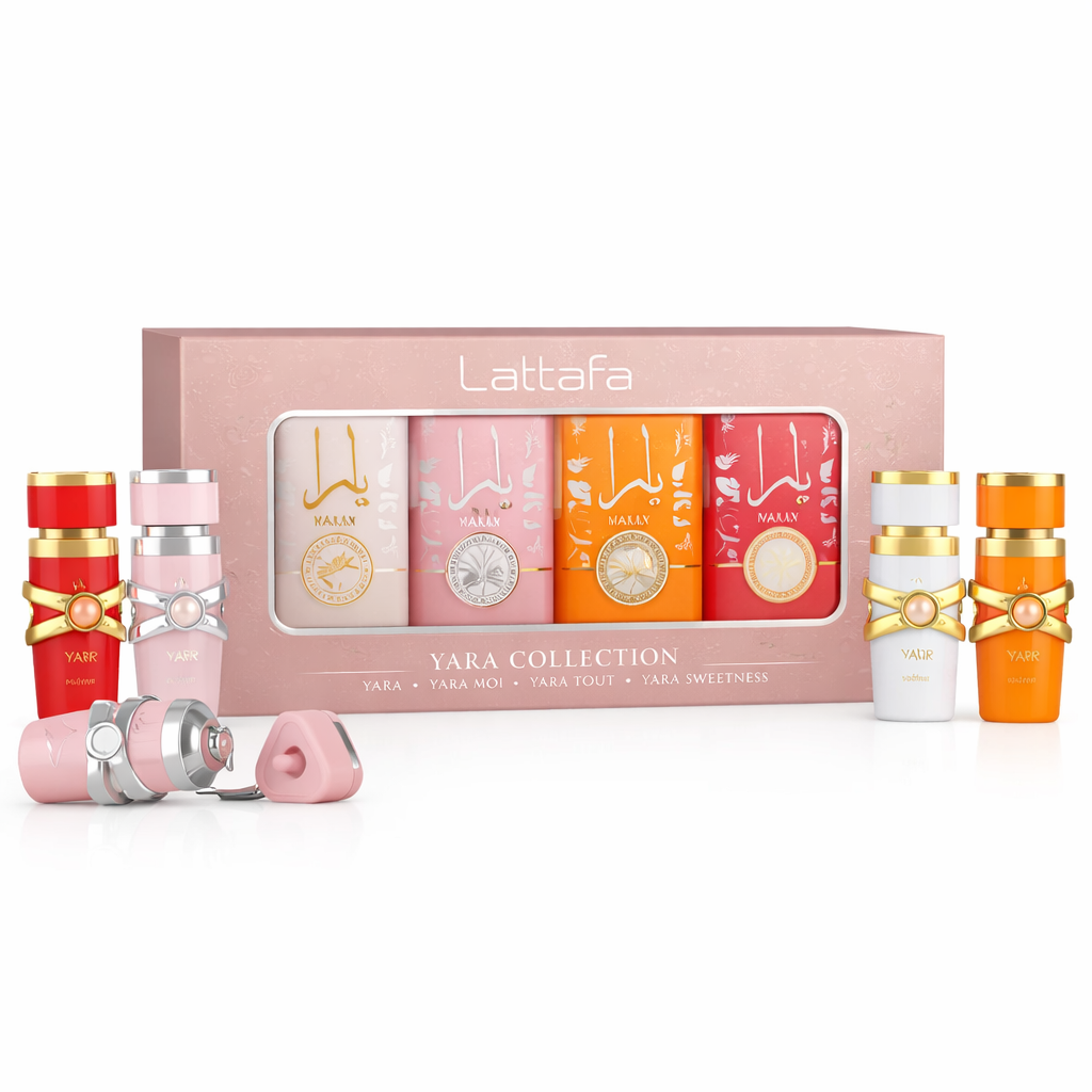 .ESTUCHE LATTAFA YARA MUJER 4 PIEZAS