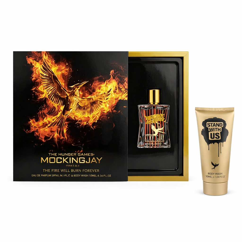 .ESTUCHE THE HUNGER GAMES:MOCKING JAY PART 2 2PCS KIDS