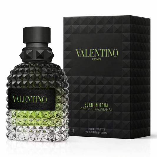 VALENTINO UOMO BORN IN ROMA GREEN STRAVAGANZA HOMBRE EDT 100ML