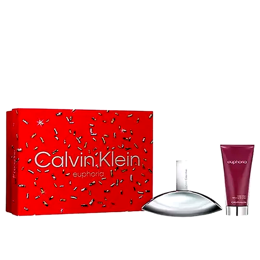 .ESTUCHE CALVIN KLEIN EUPHORIA 3.3 2PC WOMEN SET (HARDBOX)